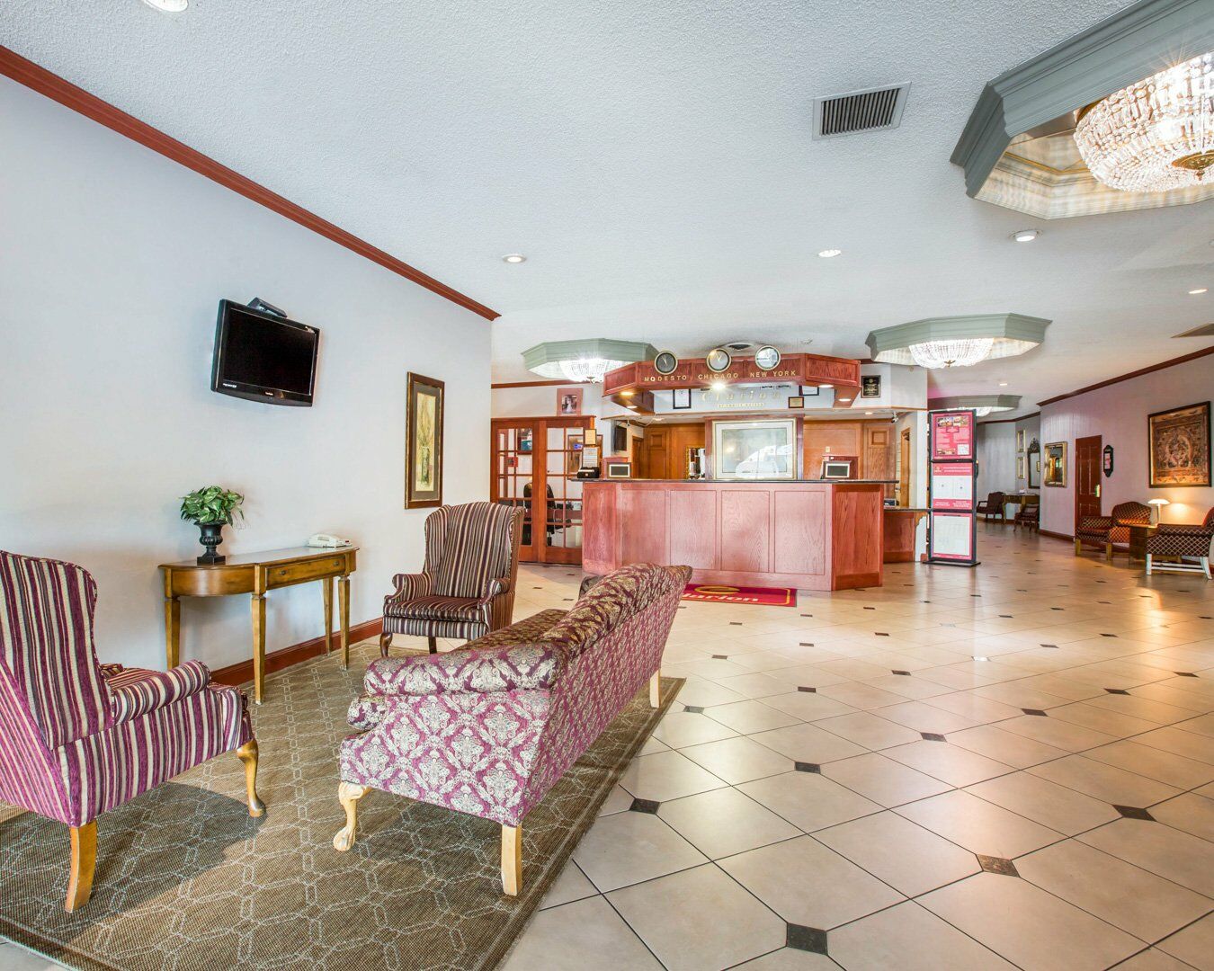Clarion Inn Conference Center Modesto Eksteriør bilde